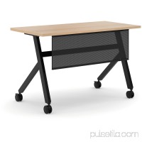 basyx Multipurpose Table Modesty Panel, 37w x 5/8d x 10h, Black   556124845